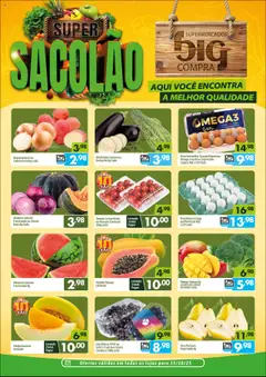 Pré-Visualização do folheto "Ofertas Sacolão" da loja Big Compra válido a partir de 15/10/2025