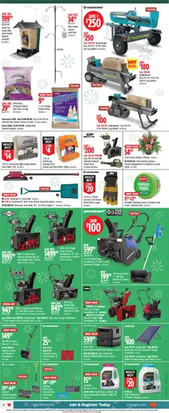 Preview of leaflet Weekly Flyer from shop Canadian Tire is valid from Nov 13, 2025 | Page: 4