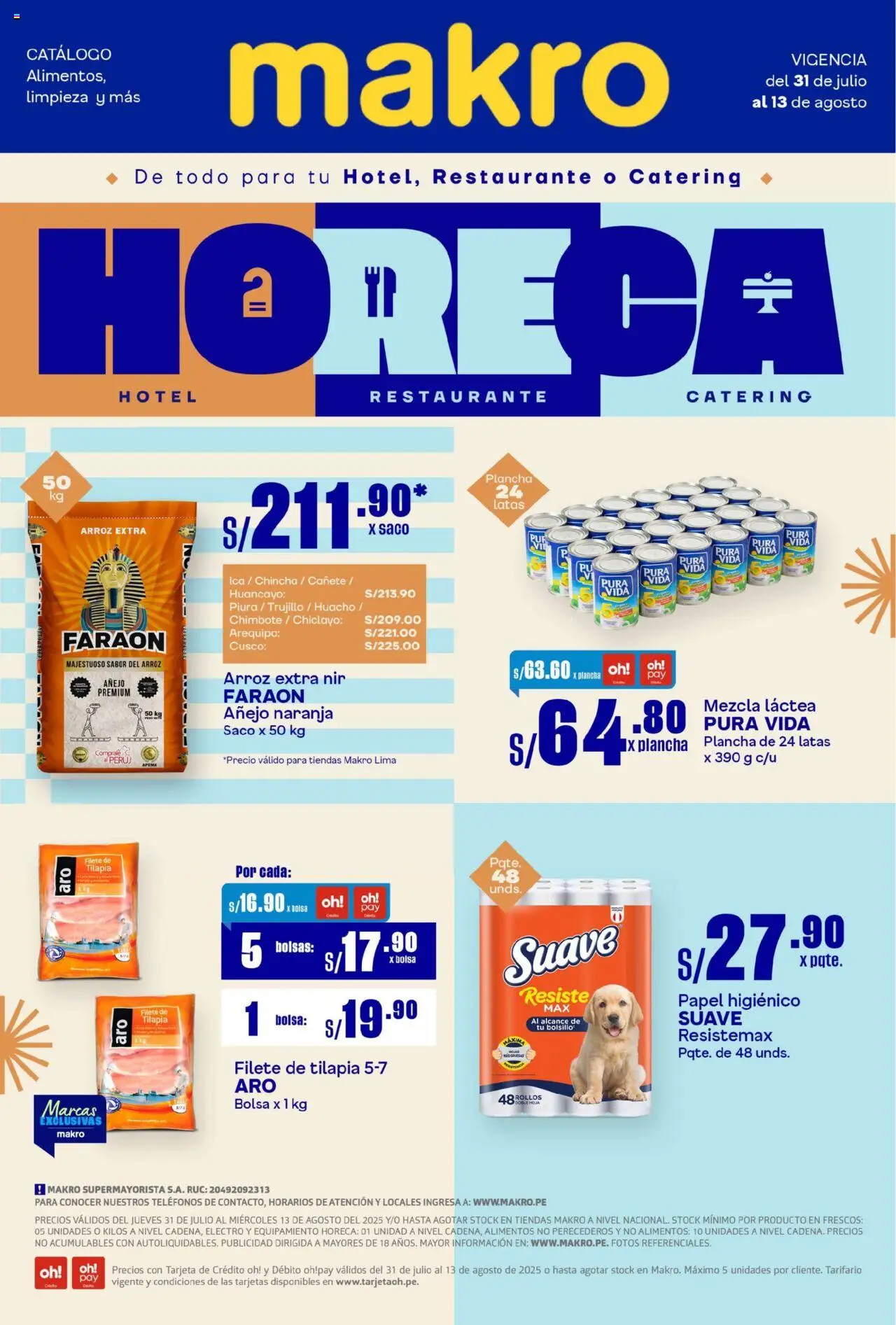 Makro Makro Catalogo Horeca #16 (31/07/2025 - 13/08/2025) - ofertas de hoy - número de página 1
