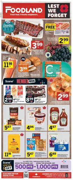 Preview of leaflet Weekly Flyer - NL from shop Foodland is valid from Nov 06, 2025