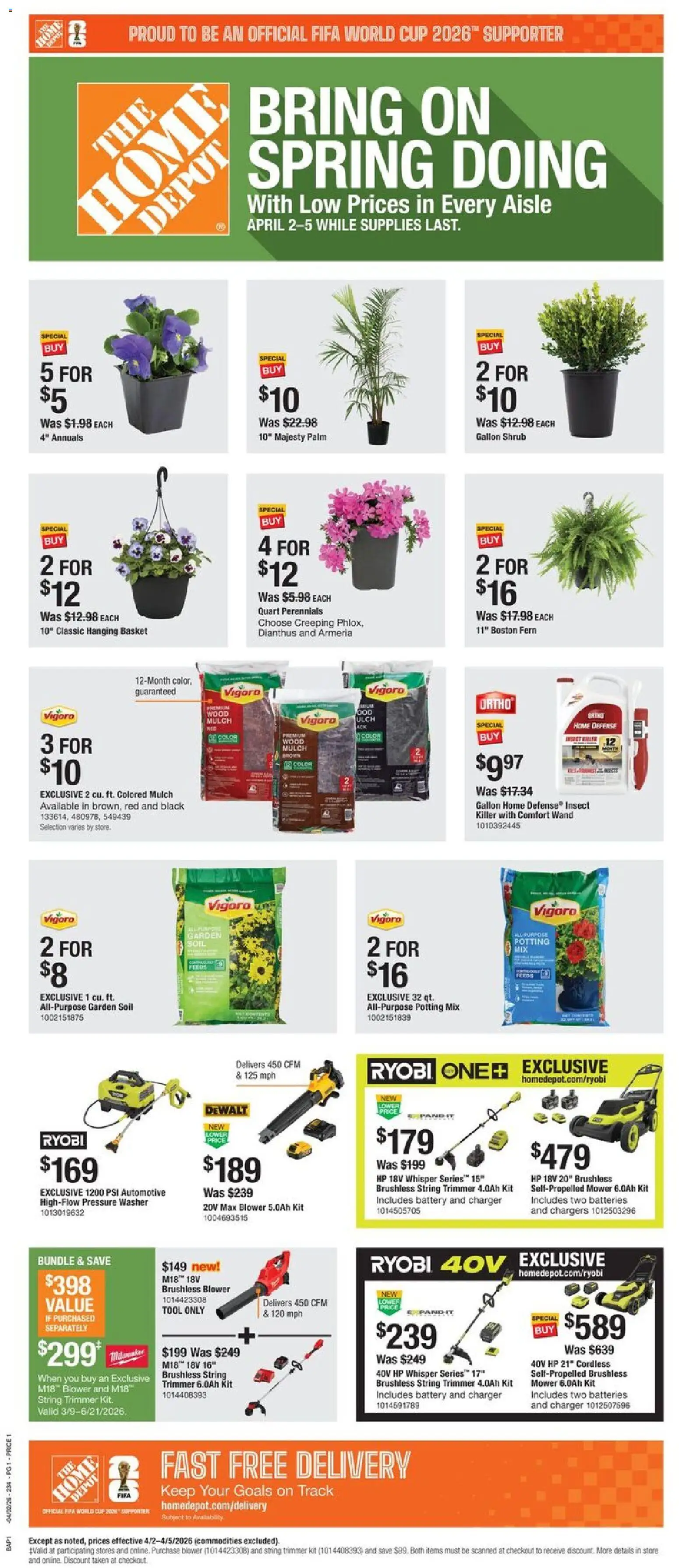 Ad Preview of Home Depot Home Depot Local Ad - IL from 04/02/2026
