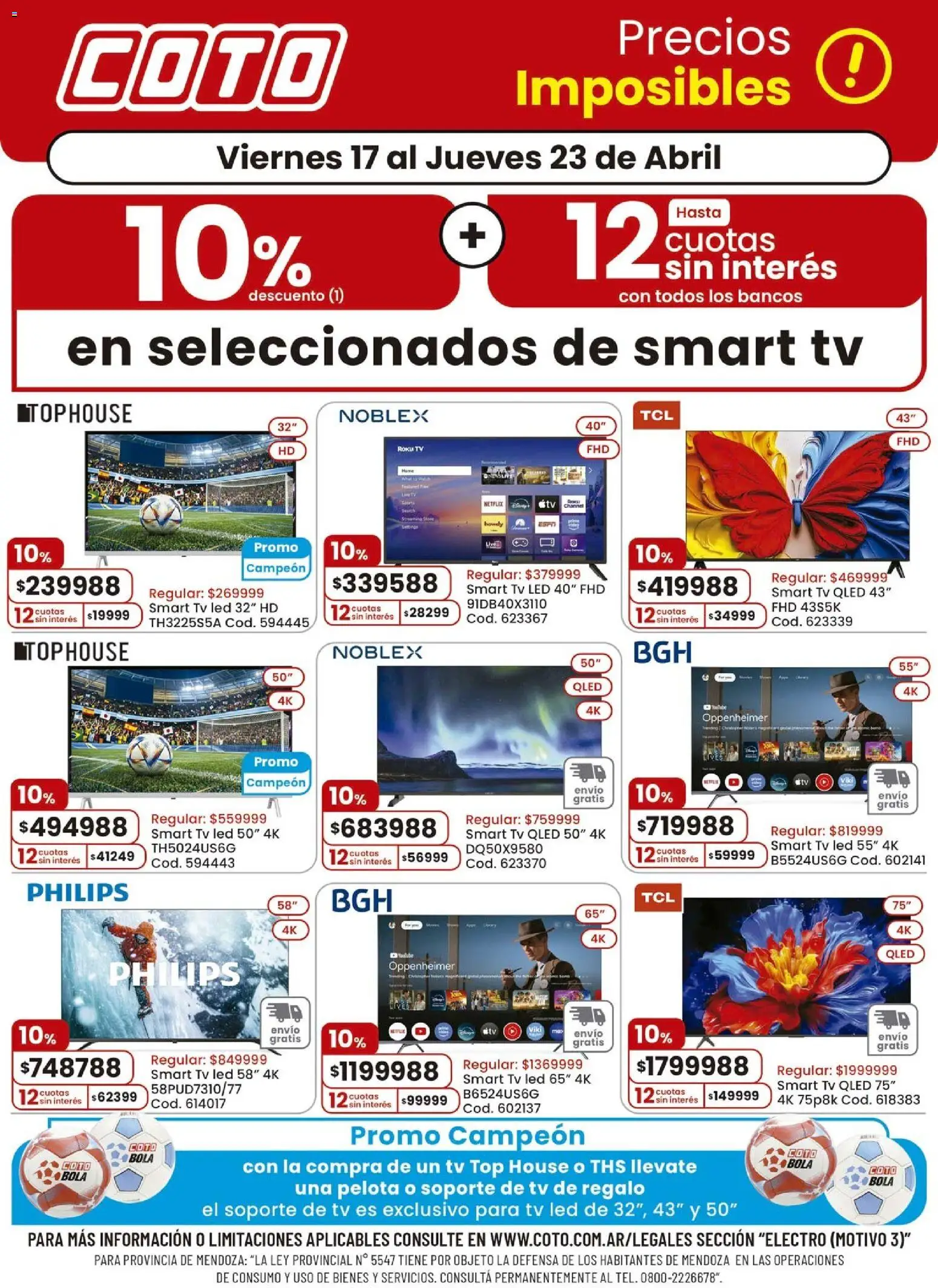 Vista previa del folleto de la tienda Coto válido desde el 17/04/2026 