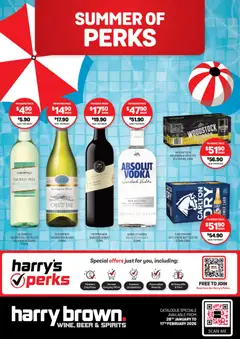 Preview of catalogue Catalogue WA from shop Harry Brown valid 28/01/2026