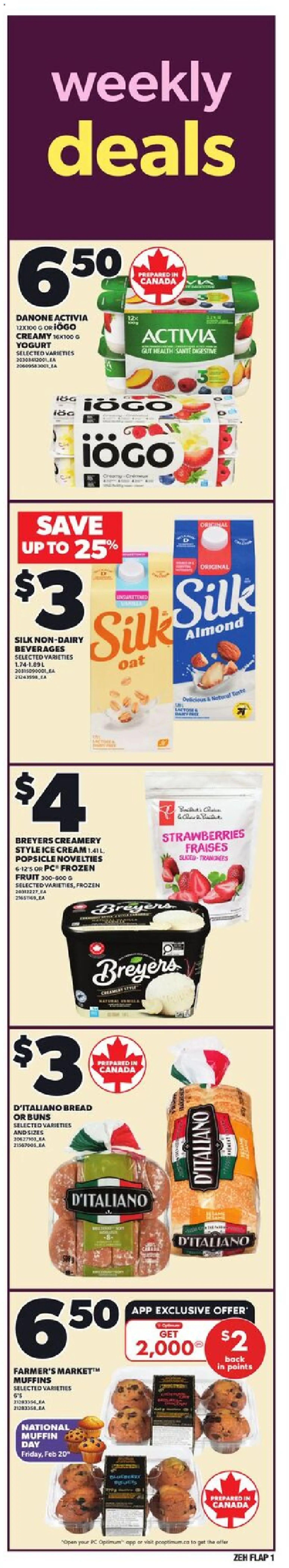 Preview of leaflet Weekly flyer / circulaire from shop Zehrs is valid from Feb 19, 2026