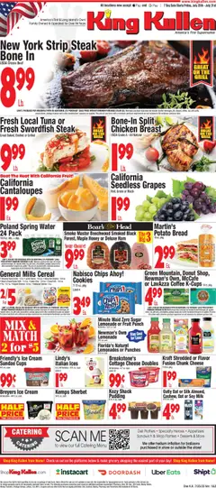 Ad Preview of King Kullen Weekly Ad from 07/25/2025