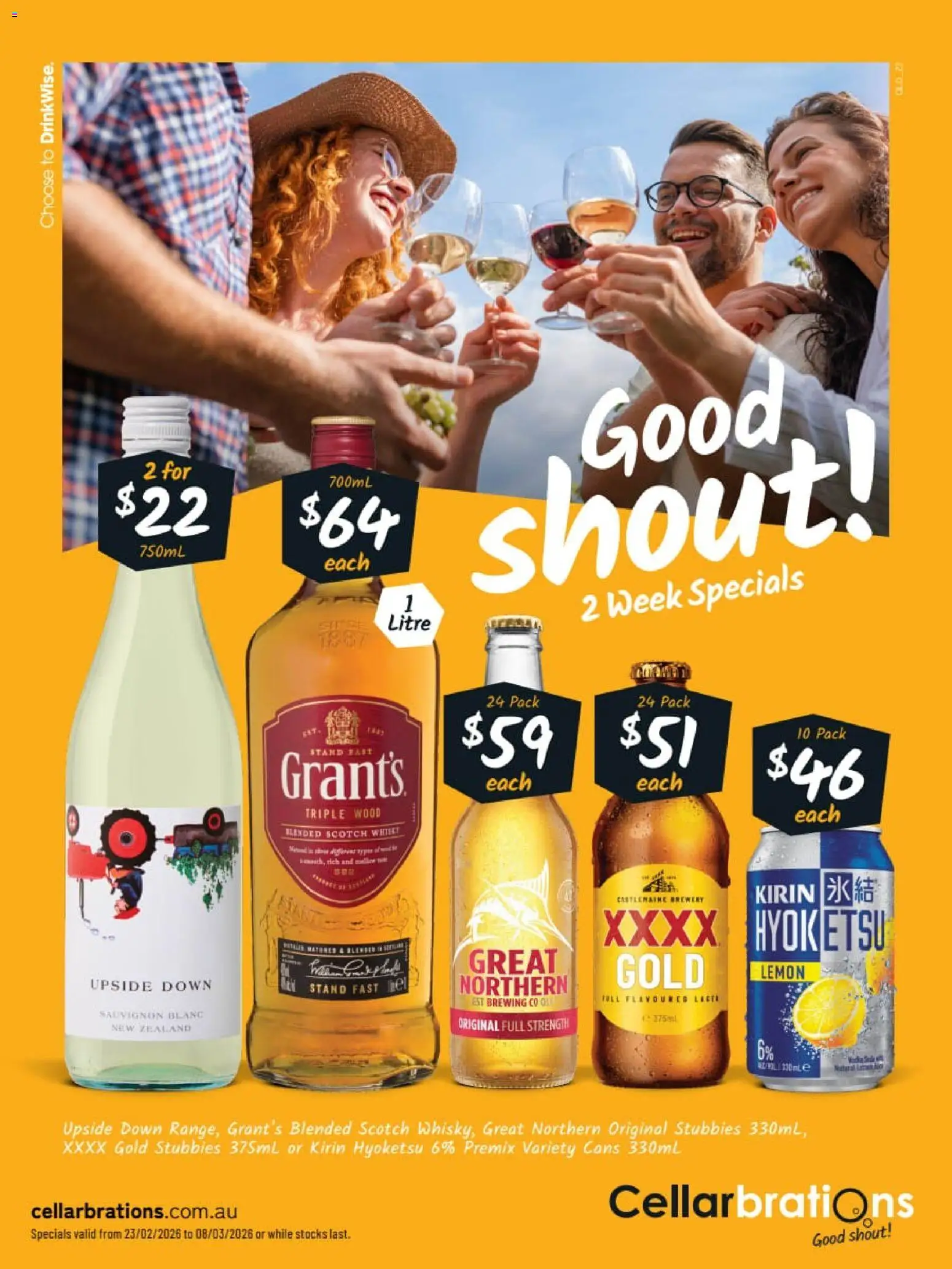 Preview of catalogue Catalogue Cairns, Ingham from shop Cellarbrations valid 23/02/2026