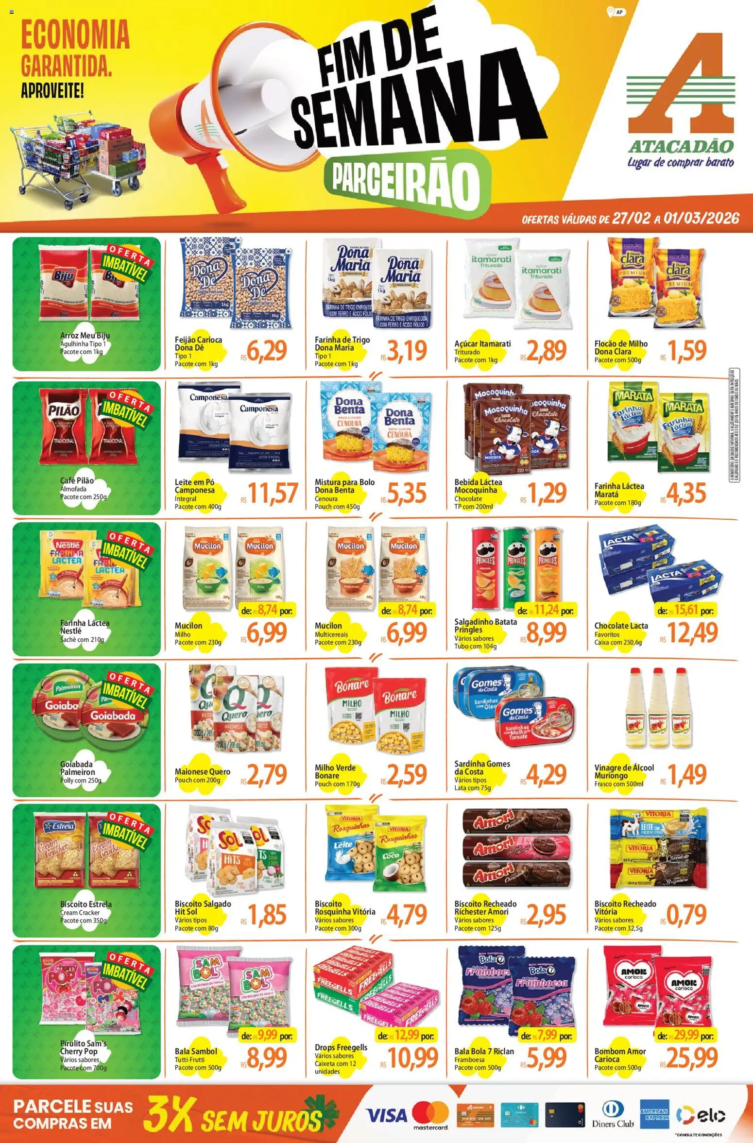 Pré-Visualização do folheto "ofertas - AP" da loja Atacadão válido a partir de 27/02/2026