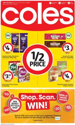 Preview of catalogue Great Value. Hands Down - 16th July from shop Coles valid 15/07/2025