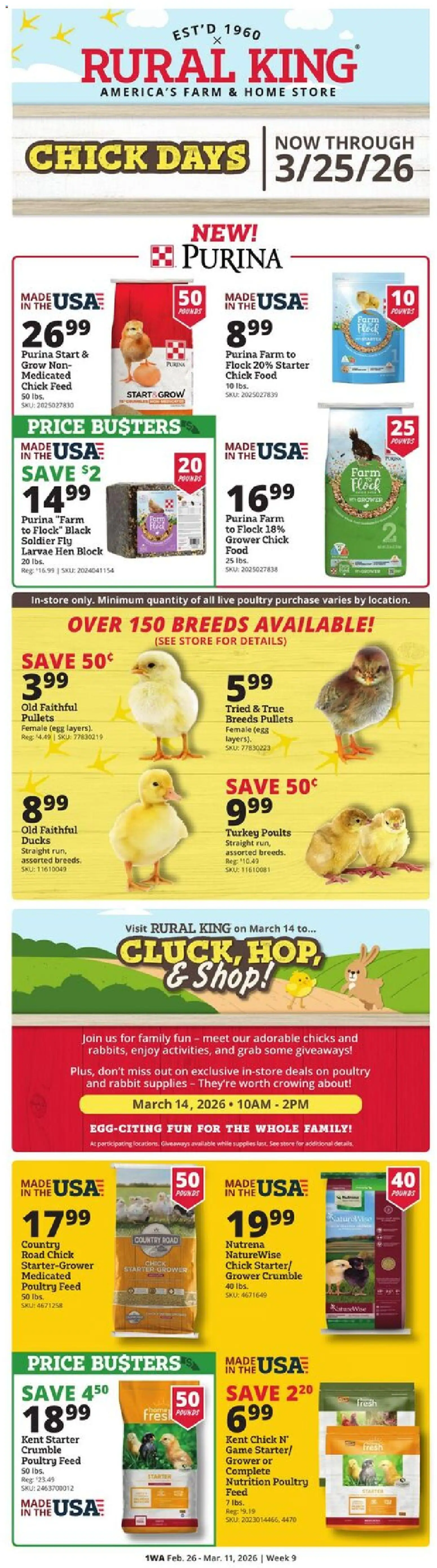 Ad Preview of Rural King Weekly Ad from 02/26/2026