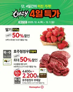 {StrartDate}까지 홈플러스 쇼핑몰에서 전단 현재 전단지 미리 보기