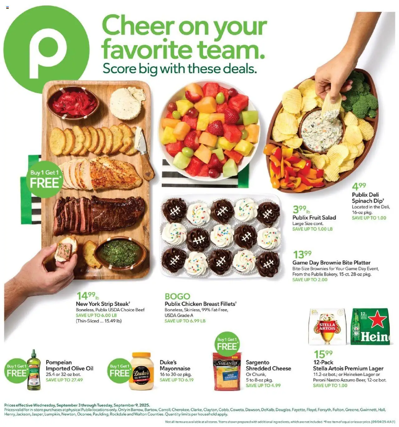 Publix Weekly ad from (09/03/2025) - Ad this week, Flyer - Page number 1