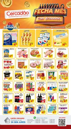 Pré-Visualização do folheto "Ofertas da semana" da loja Cercadão válido a partir de 30/08/2025