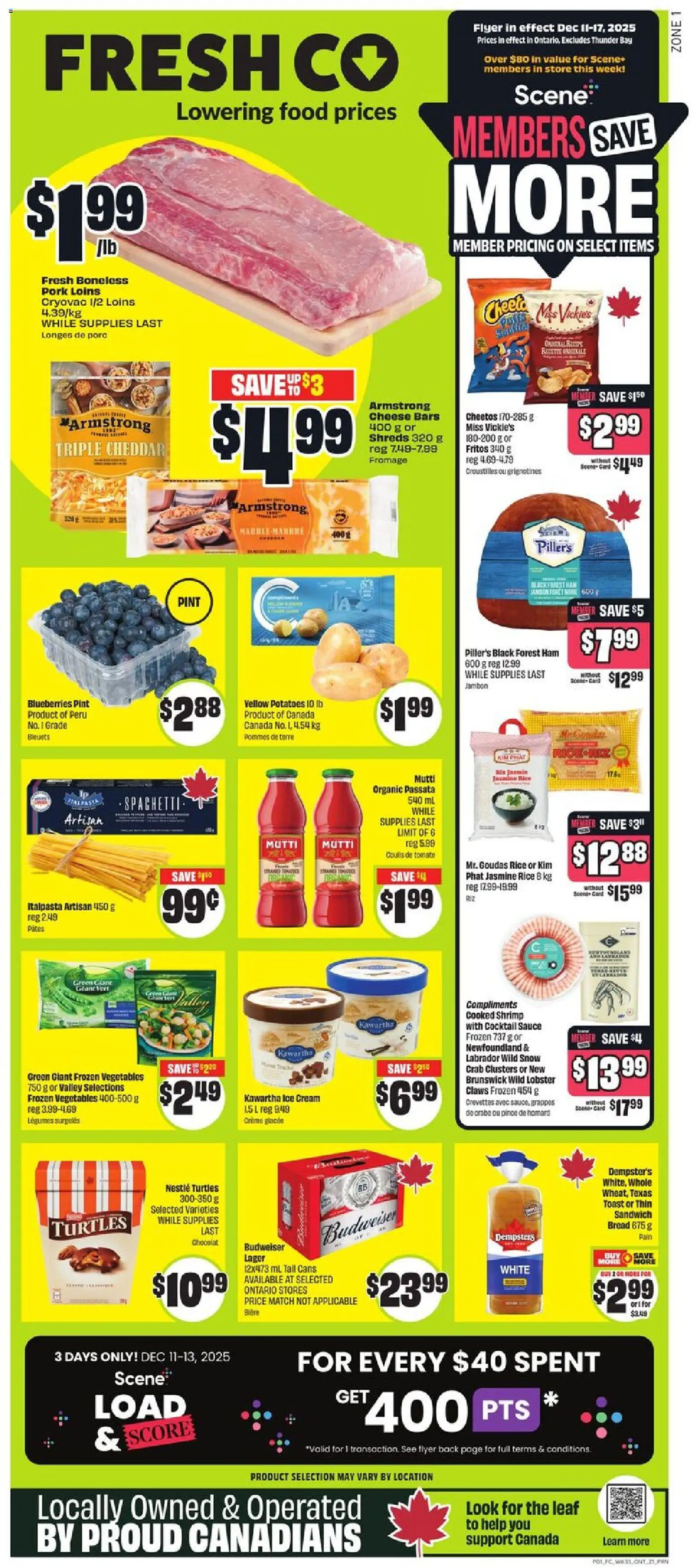 Preview of leaflet Weekly flyer / circulaire from shop FreshCo is valid from Dec 11, 2025