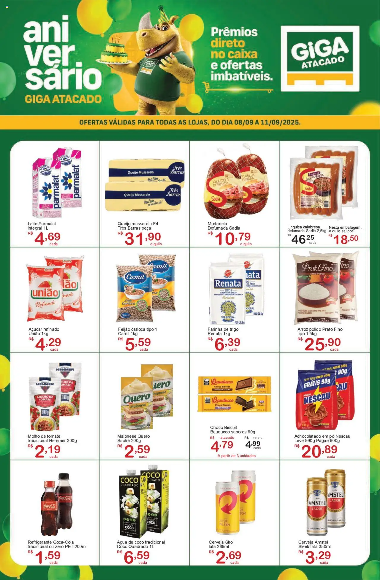 GIGA Atacado folheto "Ofertas da semana" válido a partir de 08/09/2025 - número de página 1