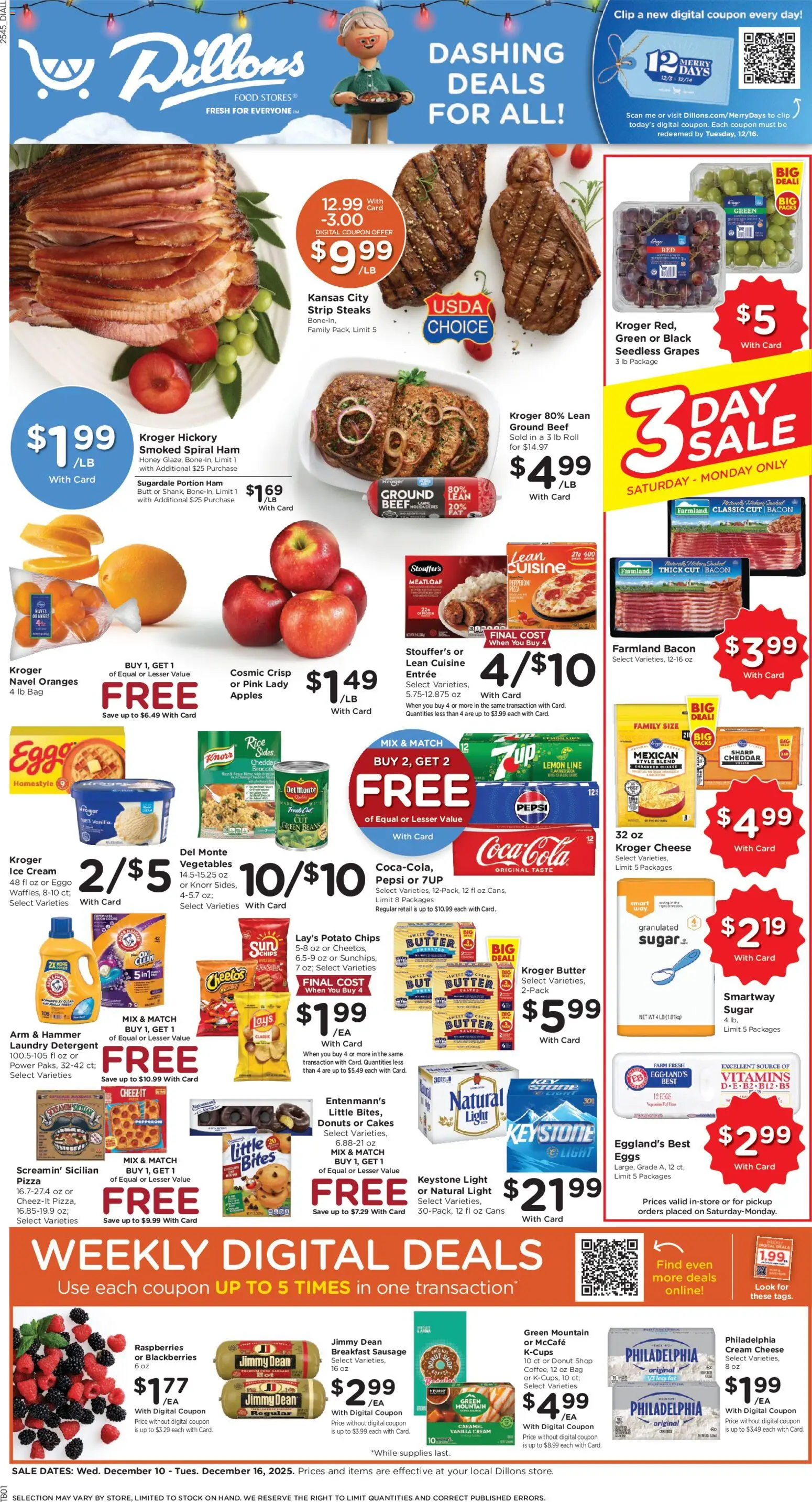 Ad Preview of Dillons Weekly Ad from 12/10/2025