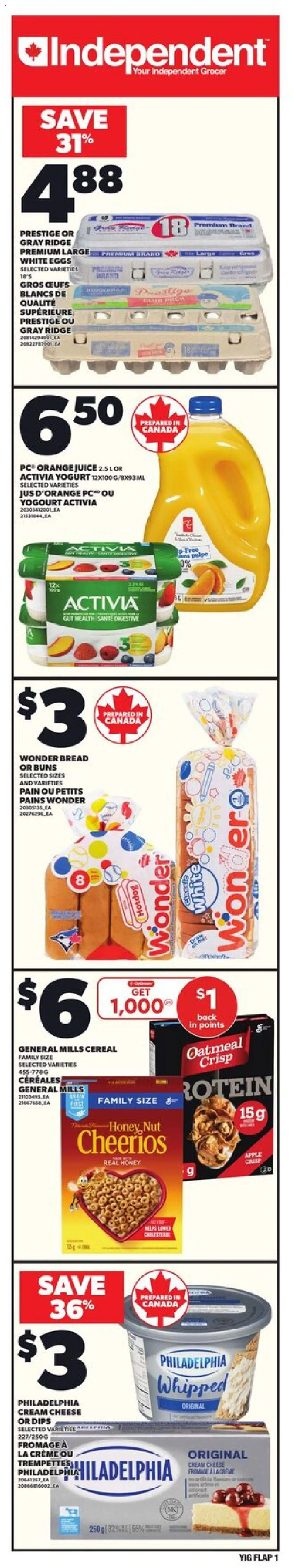 Independent Grocer flyer valid from Sep 18, 2025 - page number 1