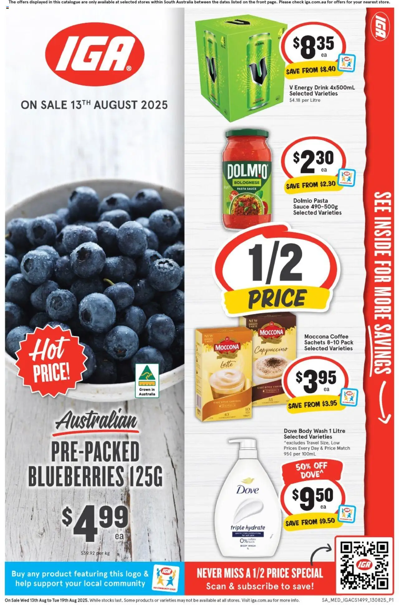 IGA catalogue valid from 13/08/2025 - page 1