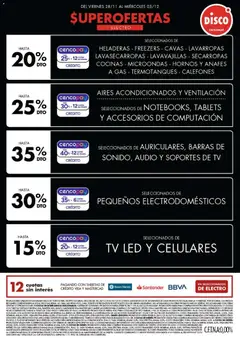 Vista previa del folleto de la tienda Disco válido desde el 28/11/2025 