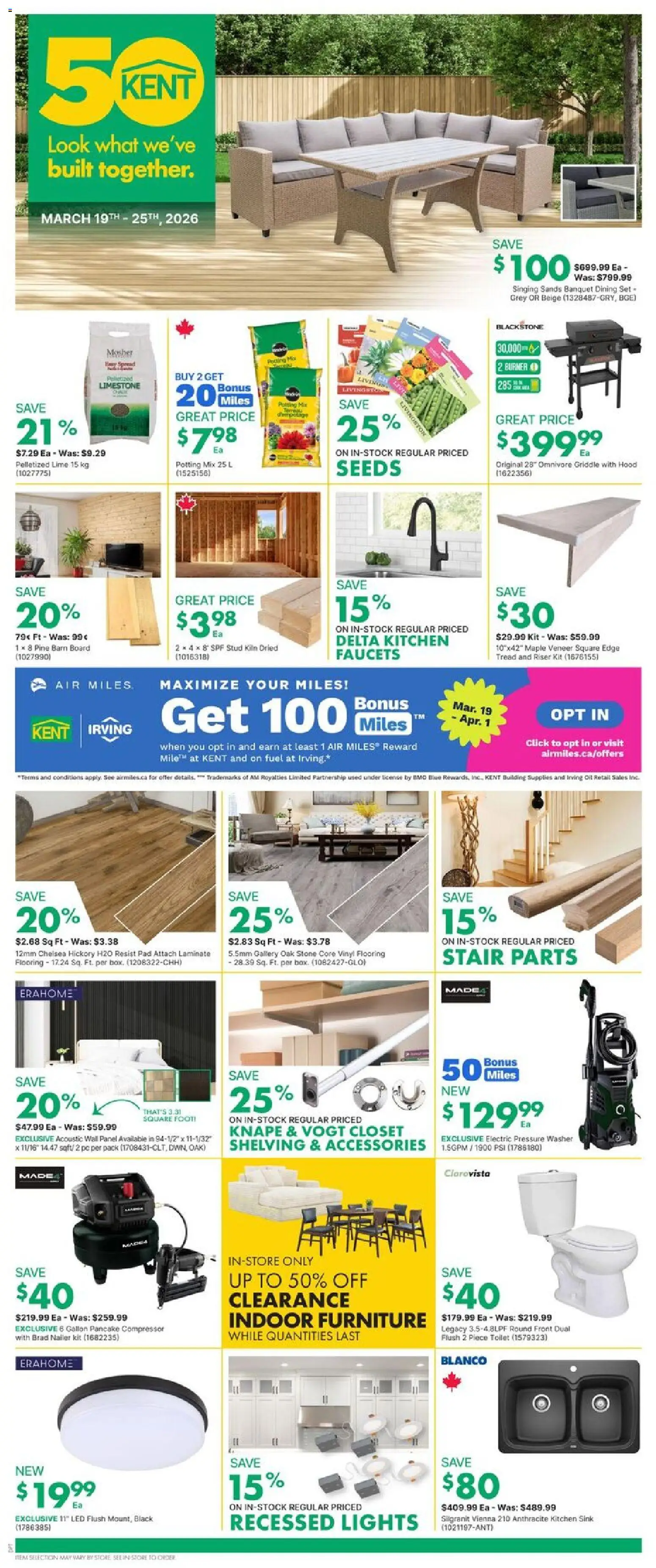 Preview of leaflet Kent weekly flyer / circulaire from shop Kent is valid from Mar 19, 2026