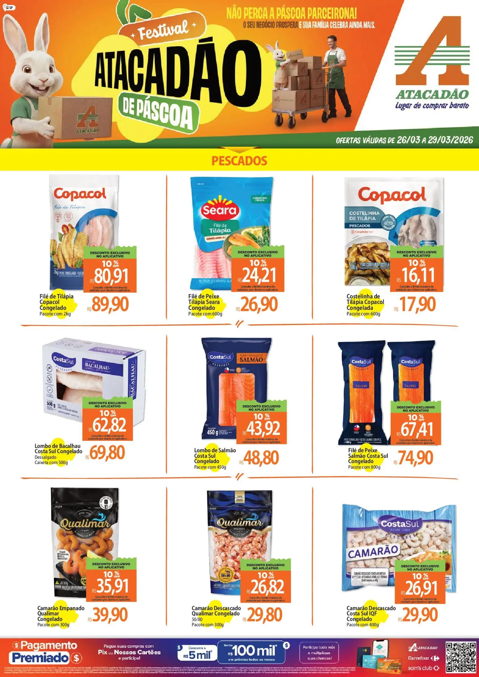Pré-Visualização do folheto "Atacadão - Ofertas da semana" da loja Atacadão válido a partir de 26/03/2026