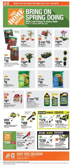 Ad Preview of Home Depot Home Depot Local Ad - TX from 04/02/2026