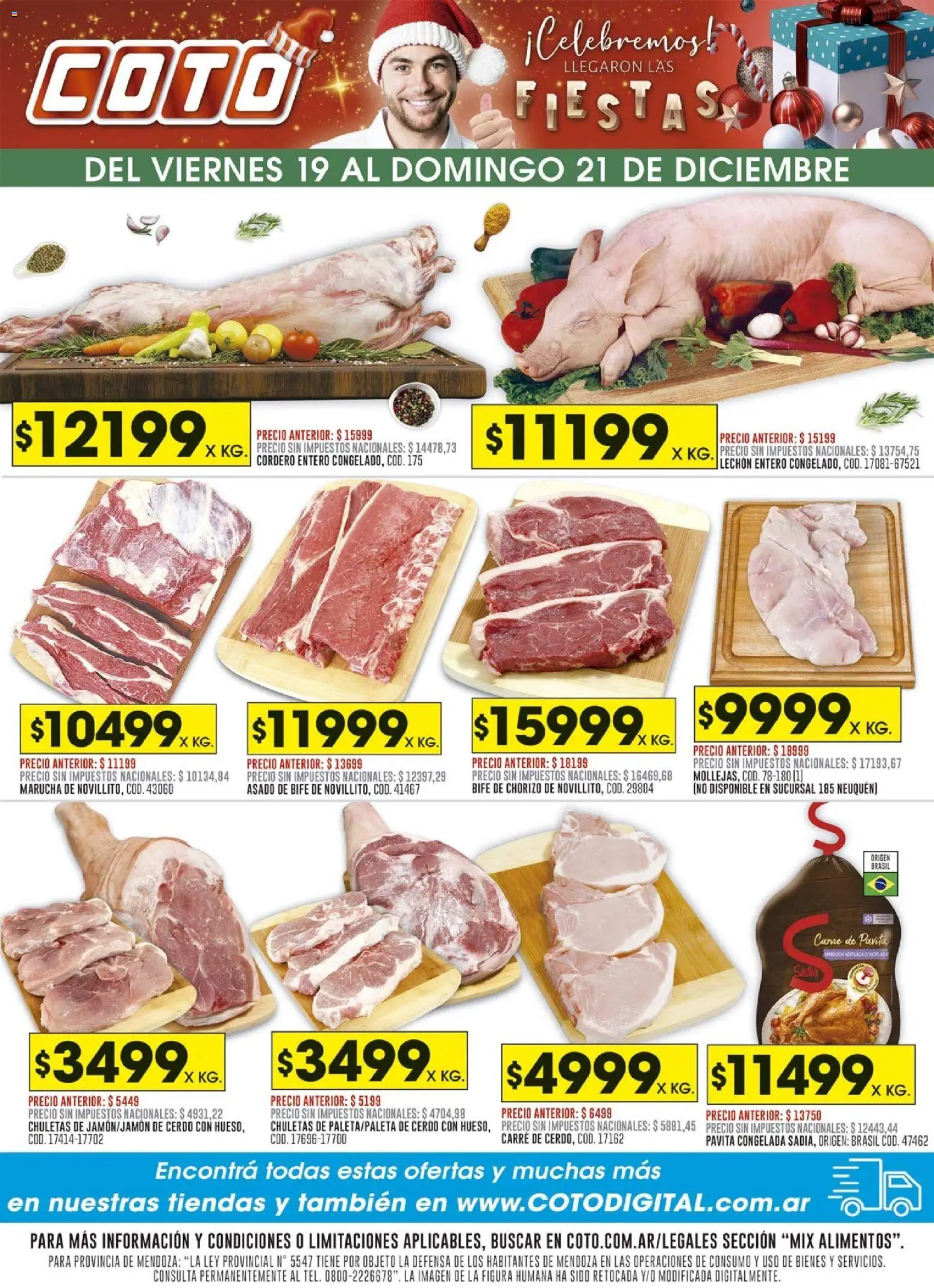 Vista previa del folleto de la tienda Coto válido desde el 19/12/2025 