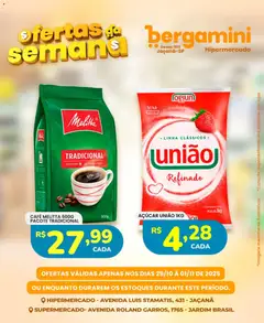 Pré-Visualização do folheto "Ofertas da semana" da loja Supermercado Bergamini válido a partir de 29/10/2025 | Página: 6