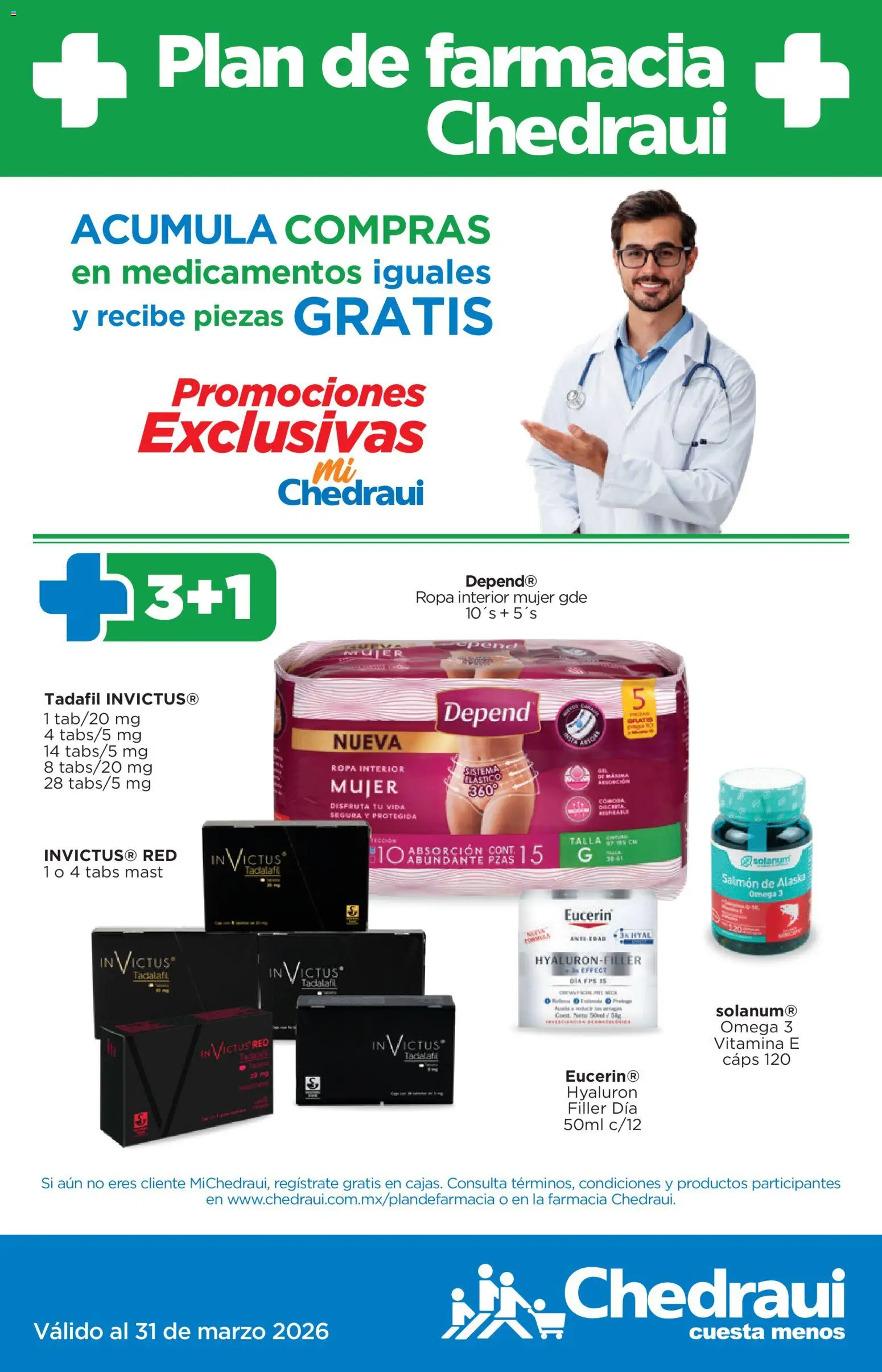 Vista previa las ofertas de la tienda Chedraui - Folleto Plan de farmacia desde el 12/02/2026 