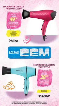 Pré-Visualização do folheto "Ofertas atuais" da loja Lojas Cem válido a partir de 20/10/2025 | Página: 137