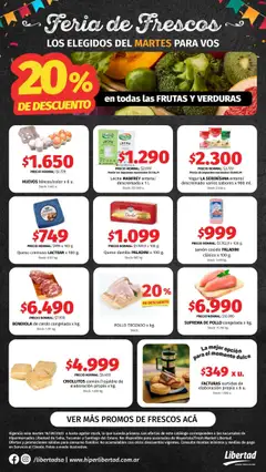 Vista previa del folleto de la tienda Hipermercado Libertad válido desde el 16/09/2025 