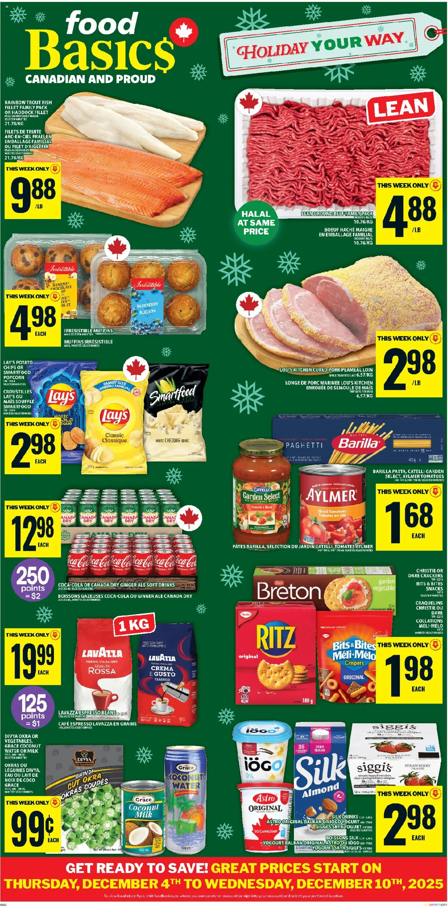 Preview of leaflet Kanata from shop Food Basics is valid from Dec 04, 2025