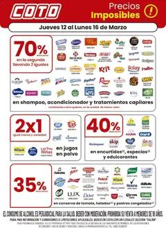 Vista previa del folleto de la tienda Coto válido desde el 12/03/2026 