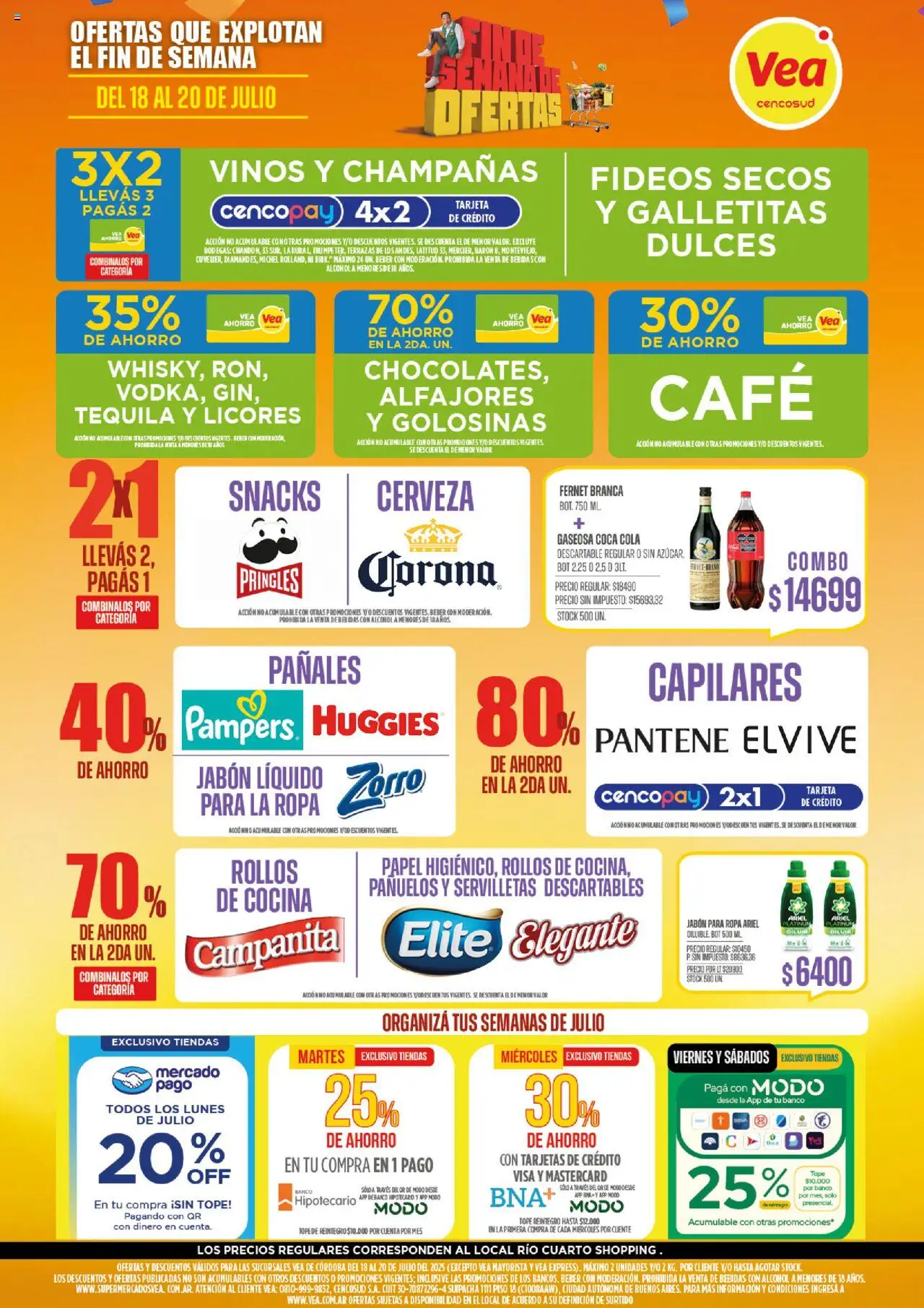 Vea Ofertas | Córdoba del 18/07/2025 >> Catálogo
