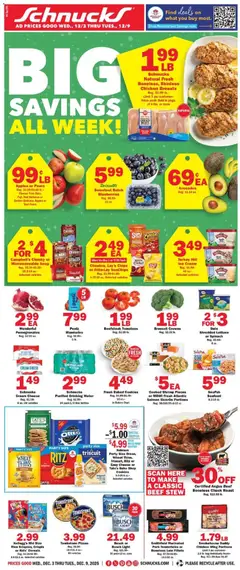 Ad Preview of Schnucks Ad from 12/03/2025