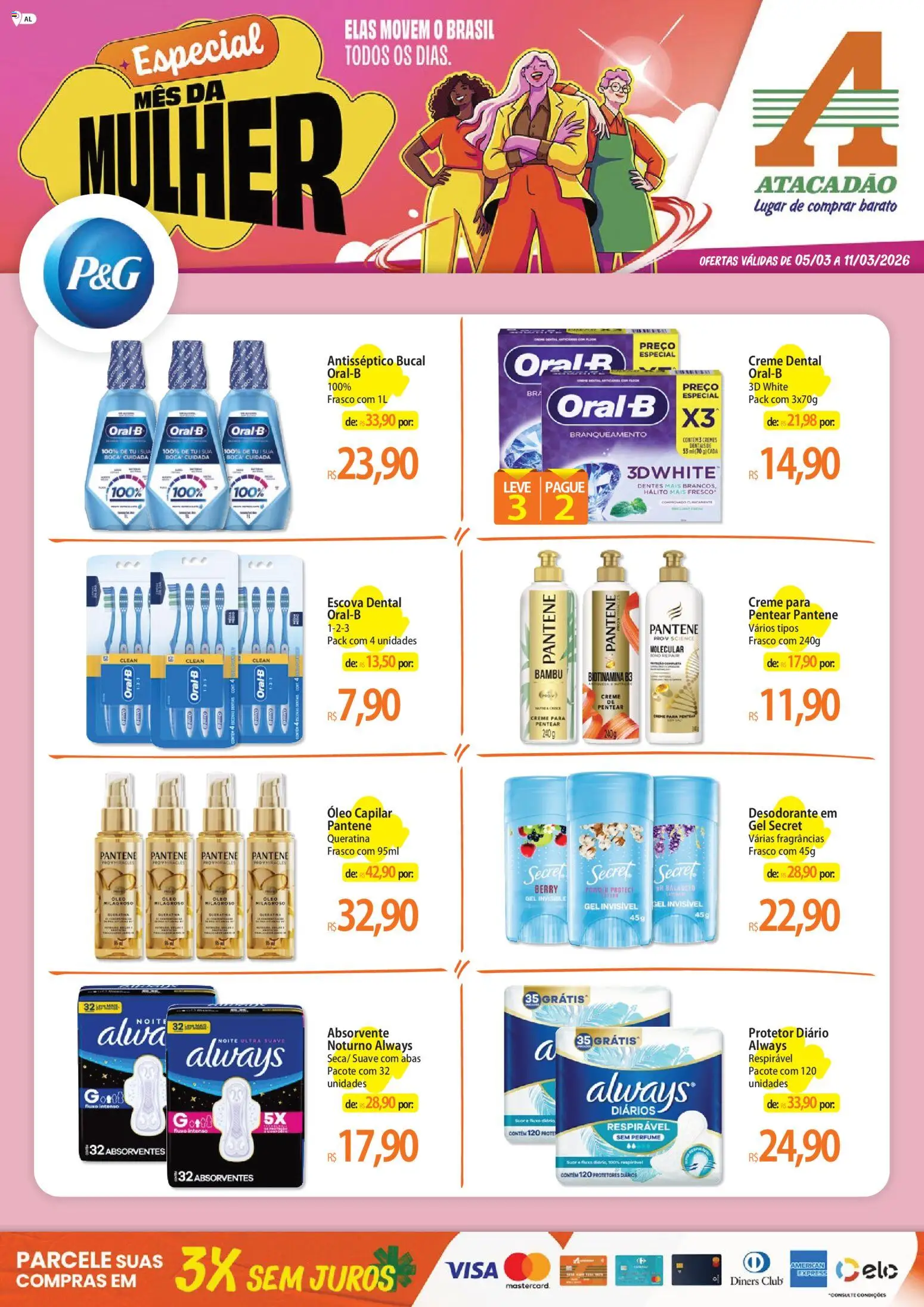 Pré-Visualização do folheto "Atacadão ofertas - AL" da loja Atacadão válido a partir de 05/03/2026