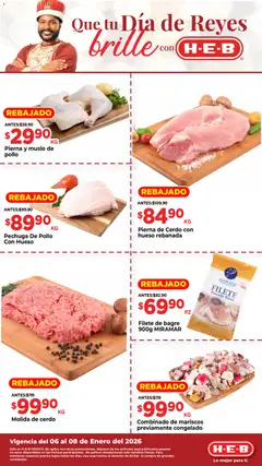 Vista previa las ofertas de la tienda H-E-B - Folleto desde el 06/01/2026 