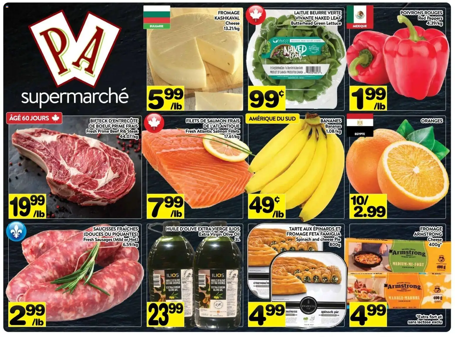 Preview of leaflet Pa Supermarché weekly flyer / circulaire from shop Pa Supermarché is valid from Mar 09, 2026