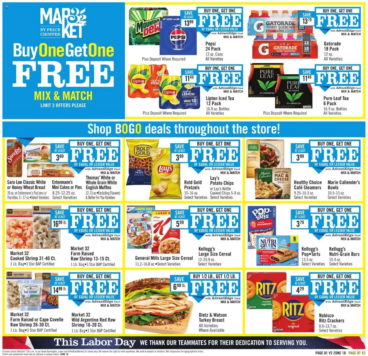 Price Chopper Weekly Ad from 08/31/2025 - Flyer - Page number 1