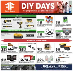 Ad Preview of Mills Fleet Farm Weekly Ad from 02/16/2026