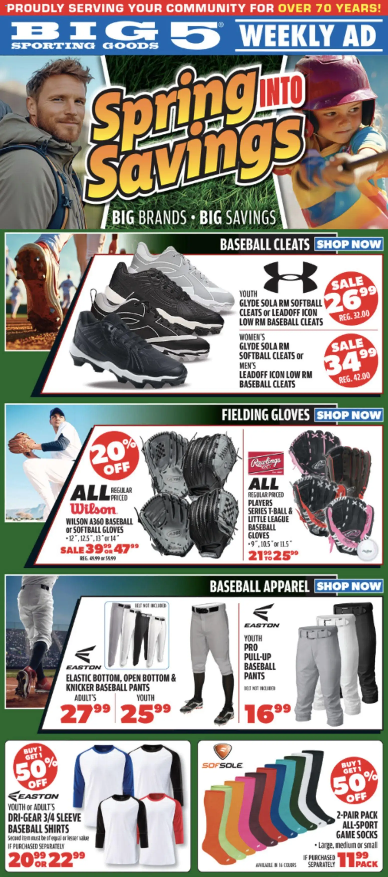 Ad Preview of Big 5 Sporting Goods Big 5 Sporting Goods Weekly Ad from 03/06/2026