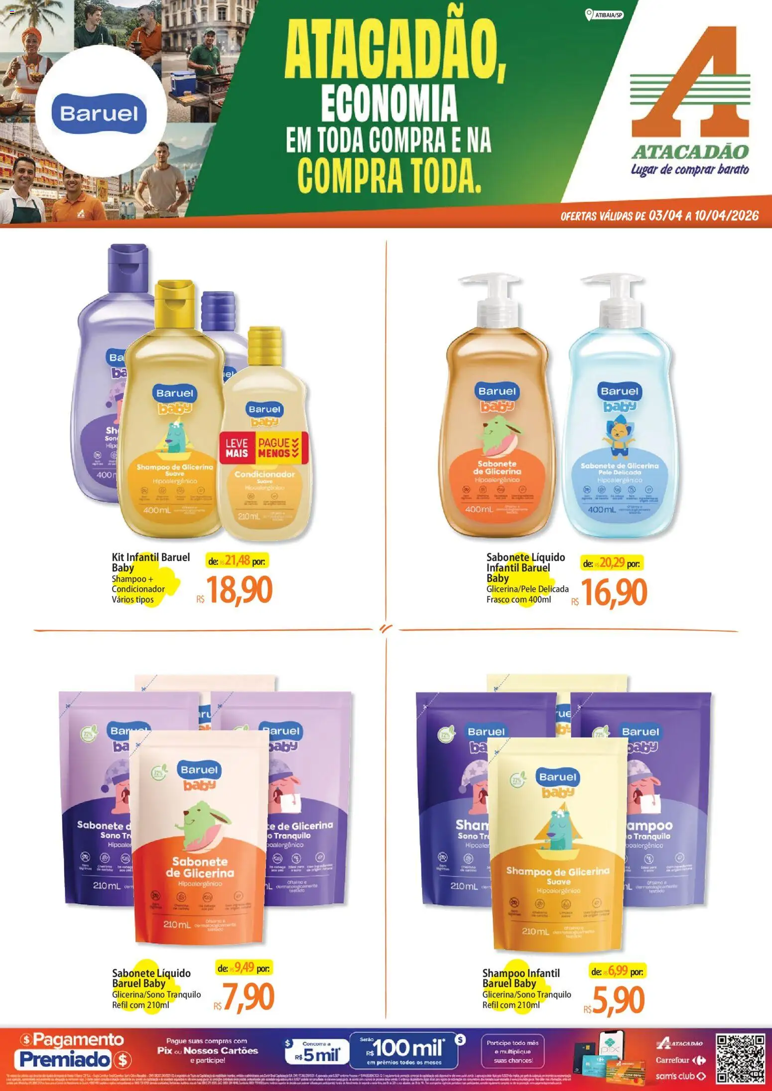 Pré-Visualização do folheto "Atacadão ofertas - SP" da loja Atacadão válido a partir de 03/04/2026