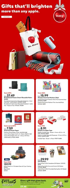 Preview of leaflet Weekly flyer / circulaire from shop Staples is valid from Dec 12, 2025 | Page: 7