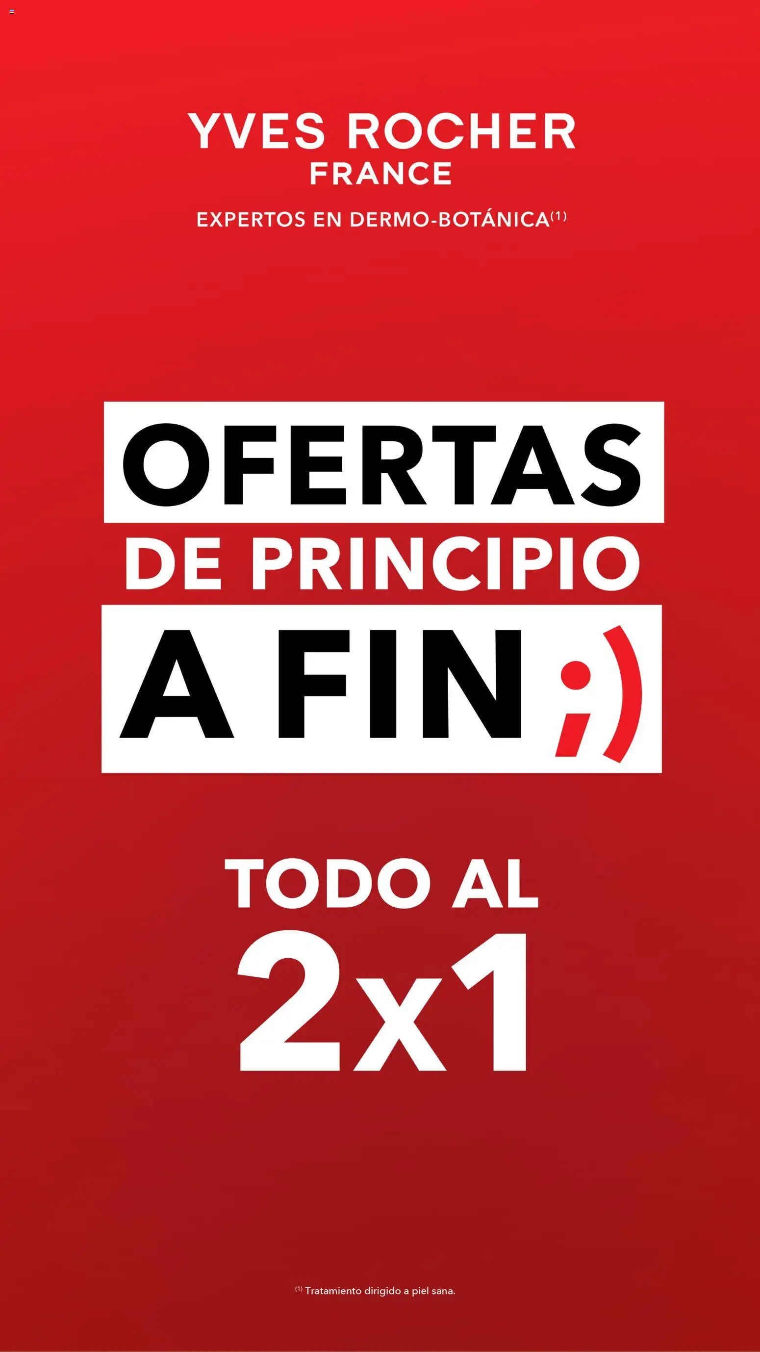 Vista previa las ofertas de la tienda Yves Rocher - Buen Fin desde el 28/10/2025 