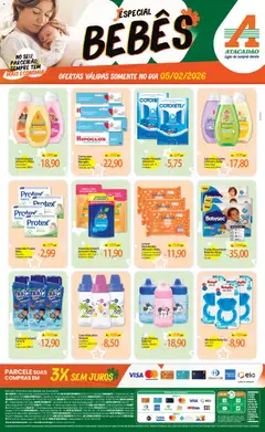 Pré-Visualização do folheto "Ofertas - PE" da loja Atacadão válido a partir de 05/02/2026