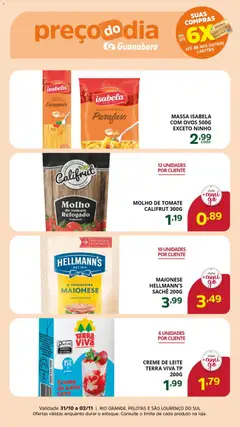 Pré-Visualização do folheto "Ofertas da semana" da loja Supermercado Guanabara válido a partir de 31/10/2025 | Página: 3