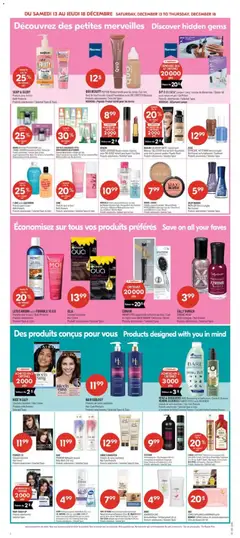 Preview of leaflet Weekly flyer / circulaire from shop Pharmaprix is valid from Dec 12, 2025 | Page: 15