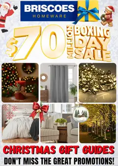 Preview of catalogue Catalogue from shop Briscoes valid 22 Dec 2025