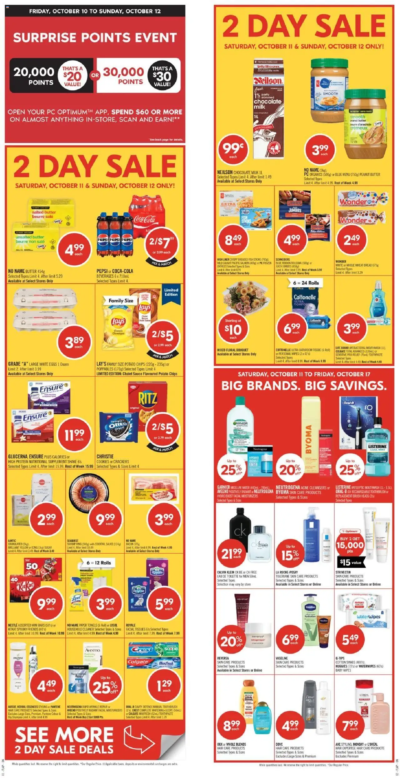 Preview of leaflet Weekly flyer / circulaire from shop Shoppers is valid from Oct 11, 2025