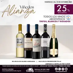 Vista previa las ofertas de la tienda Bodegas Alianza - Catálogo Viñedos desde el 06/10/2025 