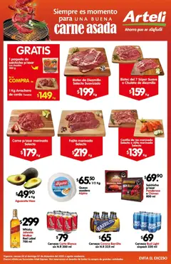 Vista previa las ofertas de la tienda Arteli - Folleto Carnita Asada Express desde el 05/12/2025 